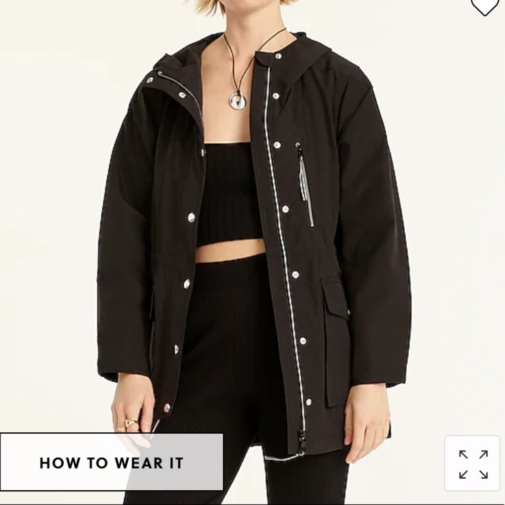 J Crew Relaxed perfect lightweight jacket BF452
